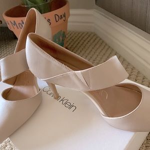 Calvin Klein High Heels in nude